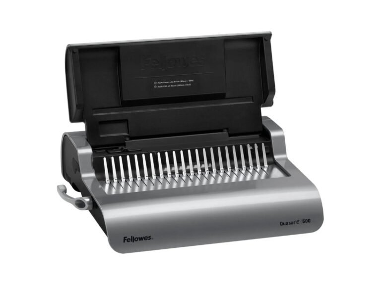 Fellowes Quasar E 500 Electric Comb Binding Machine