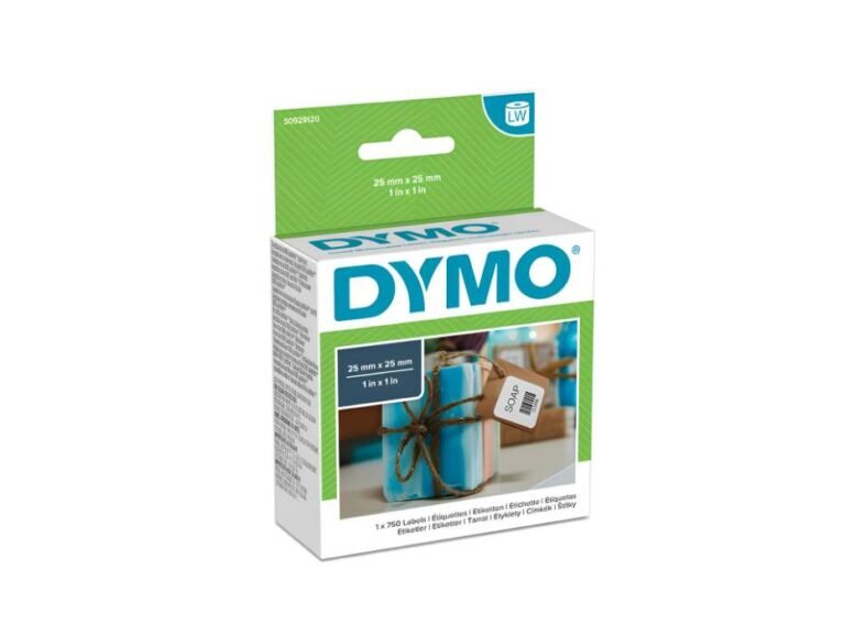 DYMO 30332 Multipurpose Labels 25mm x 25mm