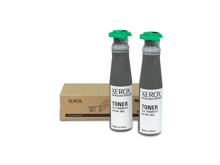 Xerox 106R01277 Black Toner Bottle x2