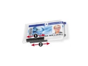 Durable Card Holder Pushbox Duo [8921-19]