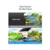 CRONY VCS09 4G WIFI solar camera Outdoor Security, 4MP/8MP HD Wireless Outdoor IP Camera, Built-in Battery - Thumbnail Image 3