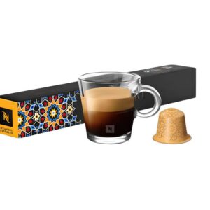 Nespresso World Explorations, Instanbul Espresso, Roasted w/ a fruity note & hint of Almond, Intensity 8, 10 capsules