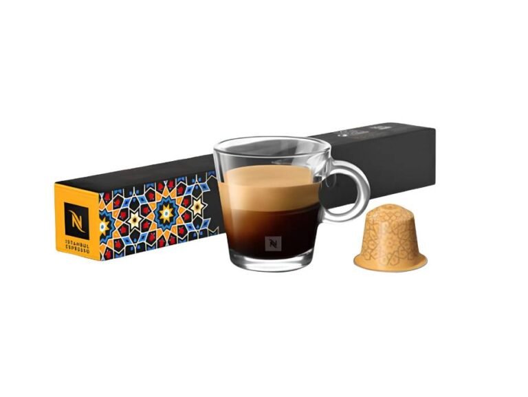 Nespresso World Explorations, Instanbul Espresso, Roasted w/ a fruity note & hint of Almond, Intensity 8, 10 capsules