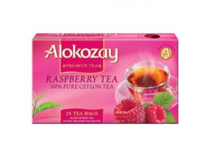 Alokozay Raspberry Tea – 25 Tea Bags in Foil Wrapped