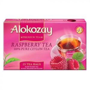 Alokozay Raspberry Tea – 25 Tea Bags in Foil Wrapped