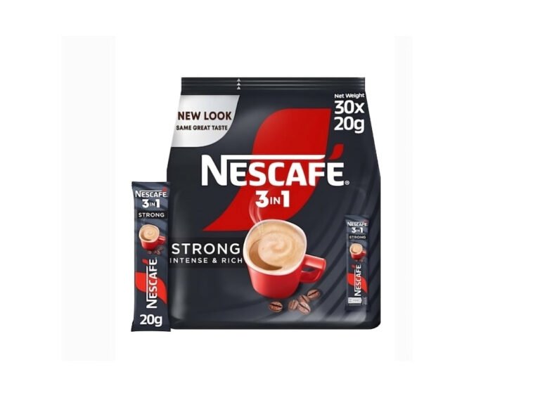 Nescafe 3-In-1 Strong Intense And Rich Instant Coffee Mix 20g Pack of 30