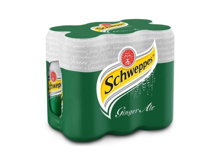 Schweppes Ginger Ale 250ml, 6pcs/pack