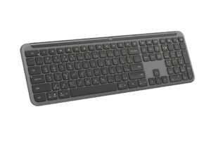 Logitech Signature Slim K950 Wireless Keyboard, Arabic Layout – Graphite