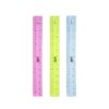 NewProject_63_eb64ec1c-df4c-49d0-bcaa-024bd4bcdcaf.jpg Deli 30cm assorted-colour ruler bent angle view
