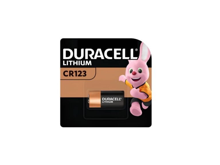 Duracell CR123 3V Lithium Battery, 1 Pack