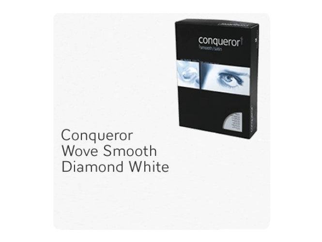 Conqueror Paper, A4, 100gsm, Diamond White, Wove Finish, 500sh/Pack