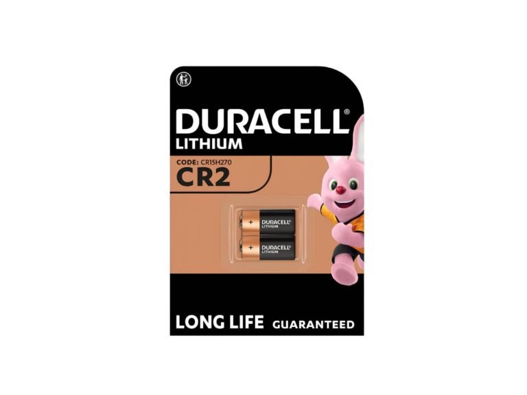 Duracell CR2 3V Lithium Batteries 2 Pack