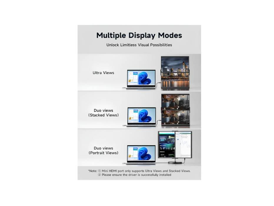 JSAUX FlipGo 15.6-inch Pro Portable Monitor alternate product view 3