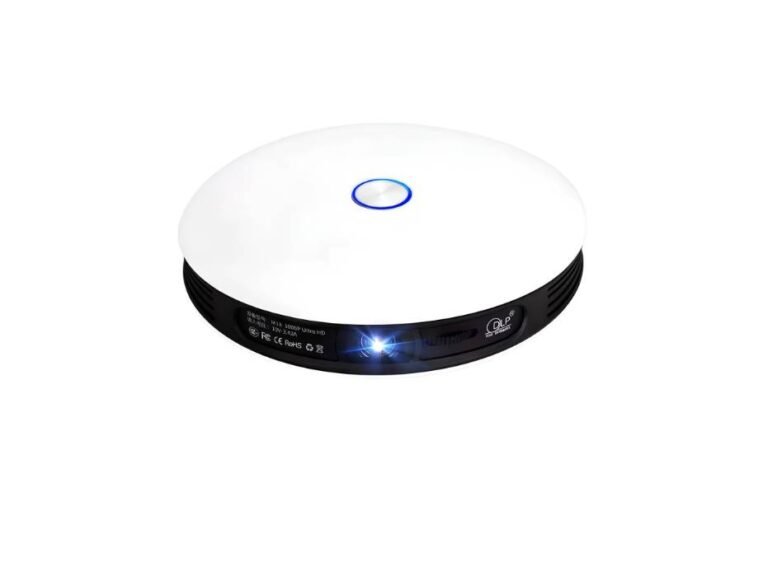 CRONY D08-Projector DLP 3D HD 1080p smart mini portable projector, Built in Battery