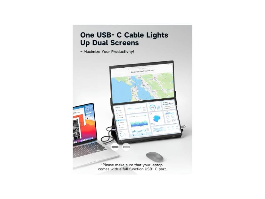 JSAUX FlipGo 15.6-inch Pro Portable Monitor alternate product view 4