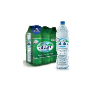 Al Ain Bottled Drinking Water 1.5L, Pack of 6