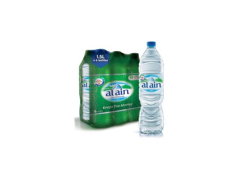 Al Ain Bottled Drinking Water 1.5L, Pack of 6