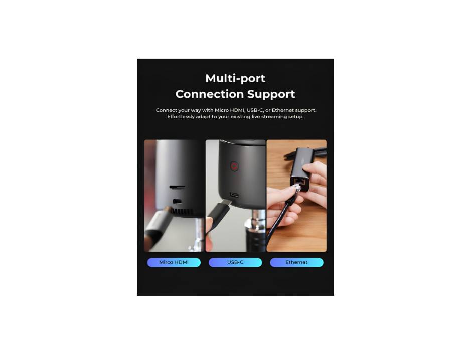 OBSBOT Tail Air NDI 4K PTZ Streaming Camera alternate product view 4