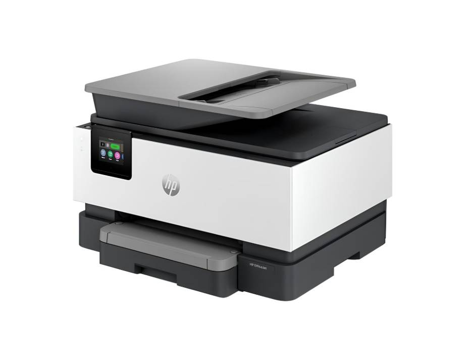 HP OfficeJet Pro 9123 all-in-one printer side view
