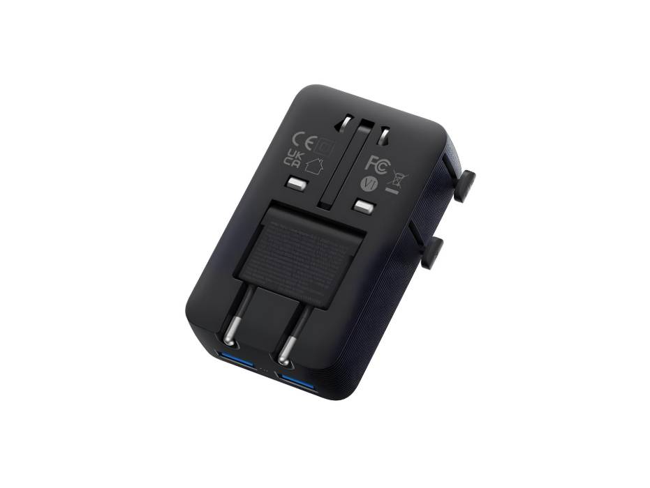Anker Nano adapter showing AC and USB connections