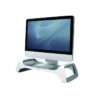 Fellowes 9311102 I-Spire Monitor Lift, White in-use view