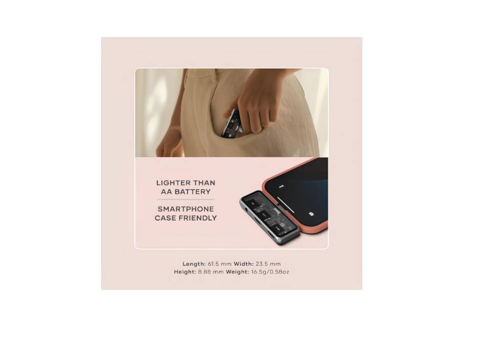 Satechi Mobile XR hub 3.5mm audio alternate product view 4