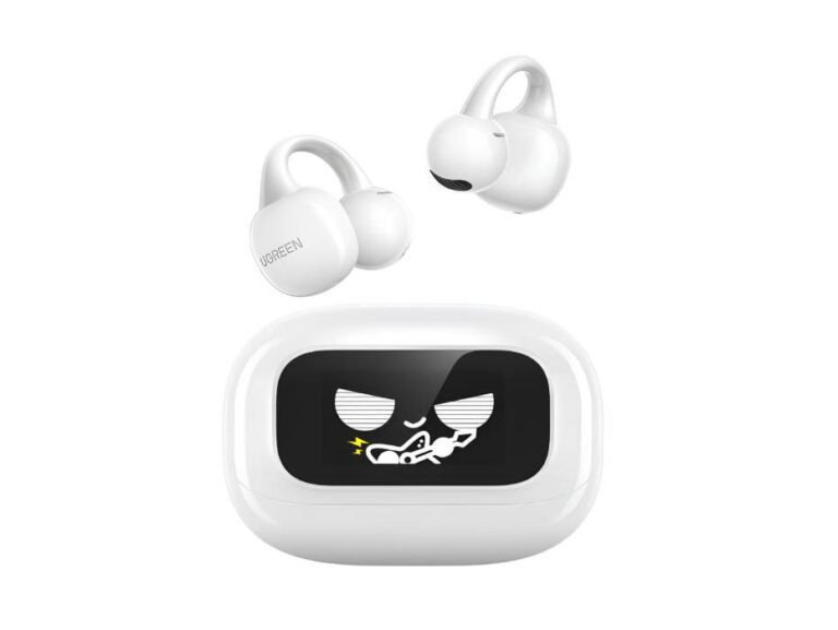 UGREEN ClipBuds Magic Open-Ear Earbuds, White