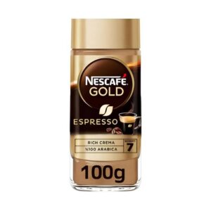 Nescafe Gold Espresso Instant Coffee, 100g