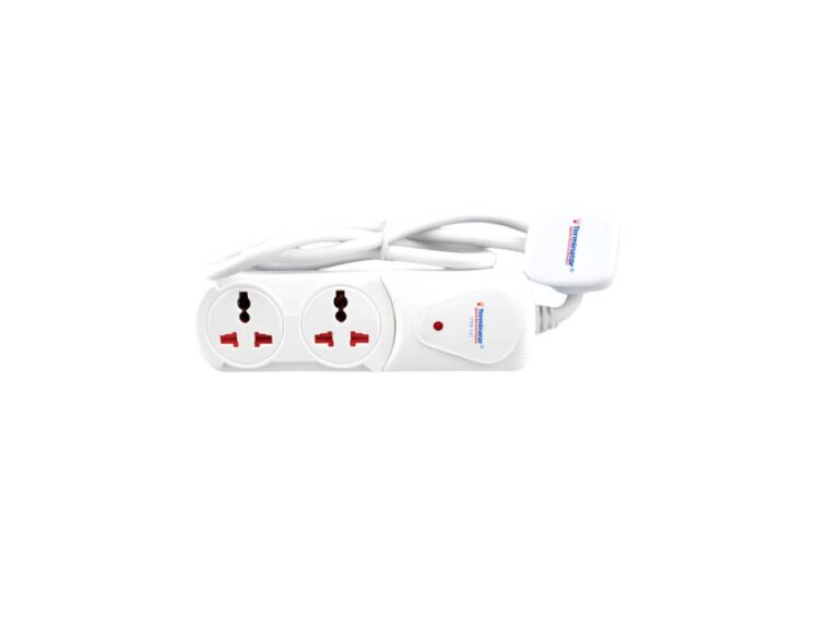 Terminator TPB 12I-3M-CB Two-Way Universal Extension Socket