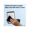 Rocketbook Mini Reusable Notebook, Midnight Blue in-use view