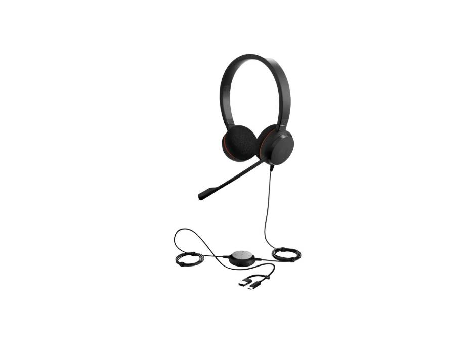 Jabra Evolve 20 Stereo MS headset alternate view