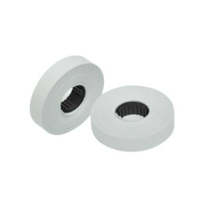 FIS White Price Label Rolls 16 × 23mm, Pack of 10