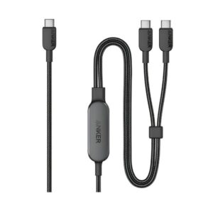 Anker 140W 2-in-1 USB-C Cable, 4ft