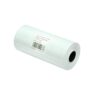 FIS white price label roll angle view