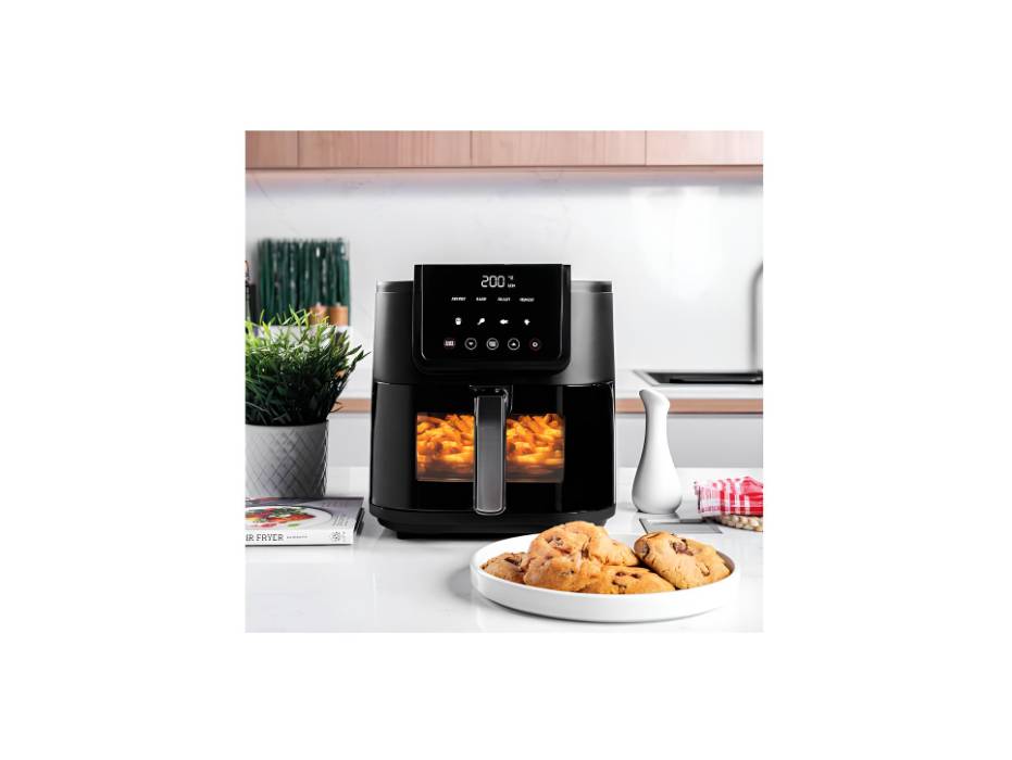 NewProject_72_0d923202-414f-4f04-a483-0a379709d2e4.jpg Nutricook slim 5L air fryer window and basket view