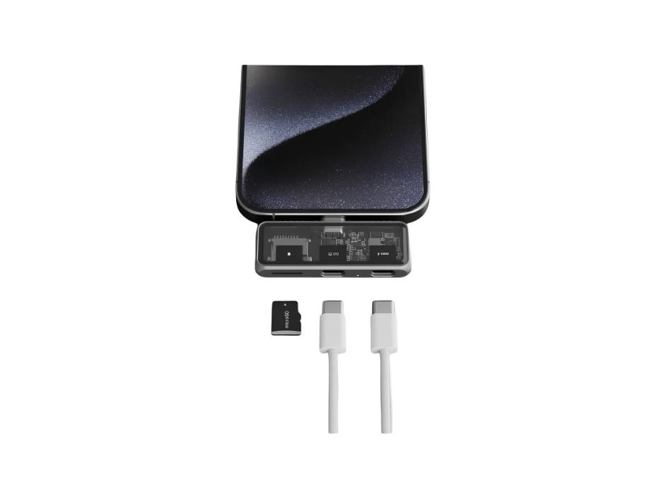 Satechi Mobile XR hub microSD alternate product view 3