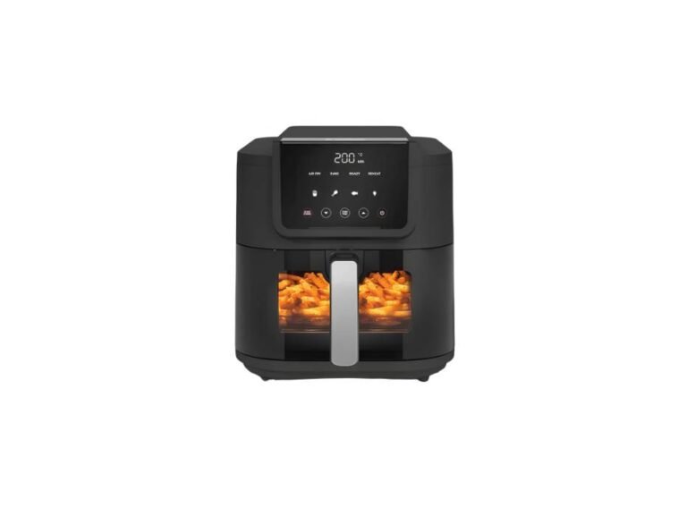 Nutricook AFS100 Slim 5L Air Fryer, 1500W