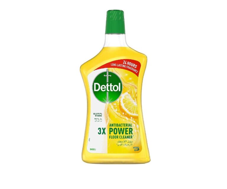 Dettol 3X Antibacterial Power Floor Cleaner Lemon 900ml