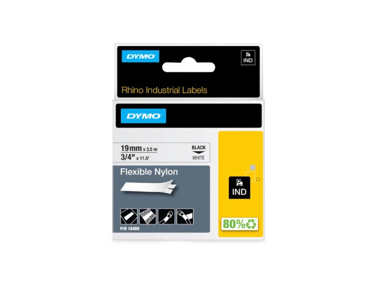 Dymo Nylon Label 18489 19mmx 3.5M