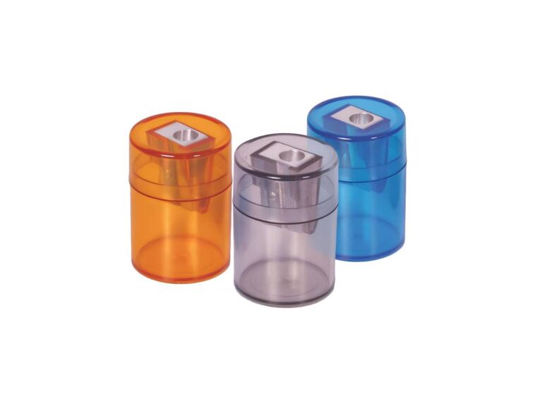 FIS Round Single-Hole Sharpeners, Pack of 12