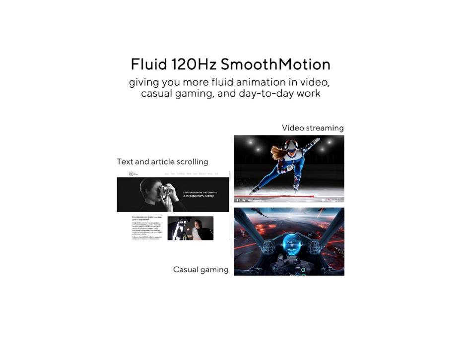 ASUS 27-inch Full HD IPS monitor angle view