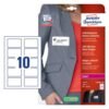 Avery L4785-20 Self-Adhesive Label Rounded Rectangle Removable, 20sheets/Pack - Thumbnail Image 2