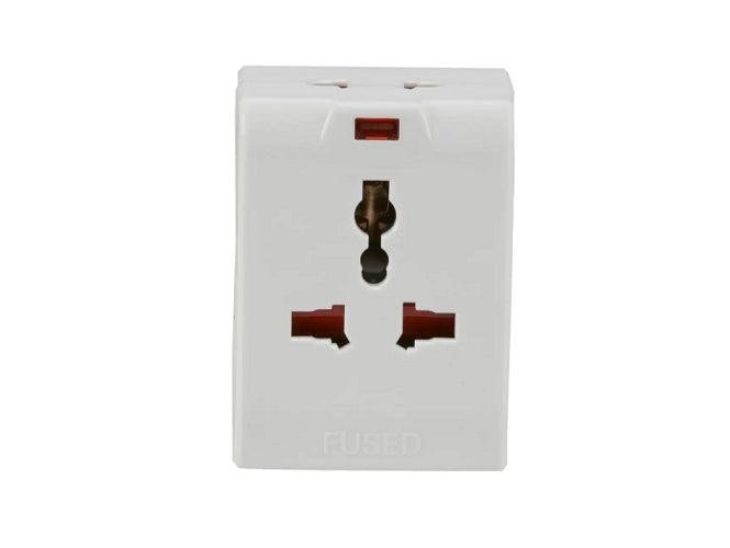 Oshtraco 3 Pin, 1 x 13 Amp Multi, 2 x 2 Pin Adaptor (OTC-944L)