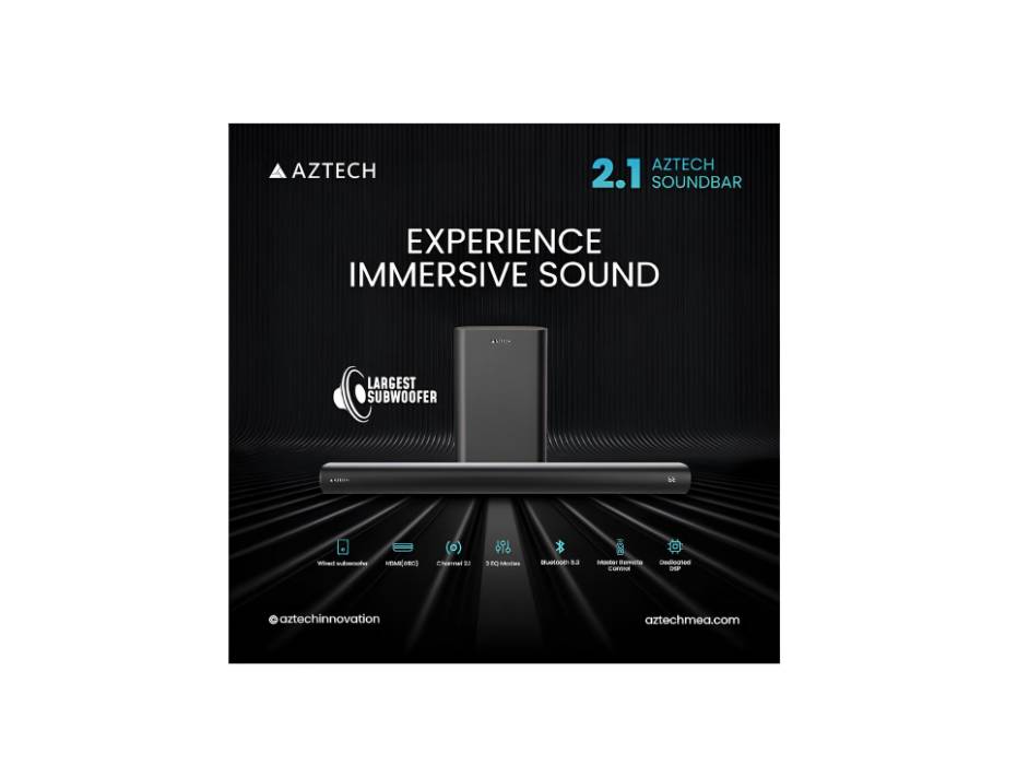 AZTECH 201 home audio system components view