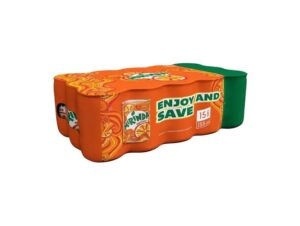 Pepsi Mirinda Orange Carbonated Soft Drink 155ml x15