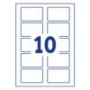 Avery L4785-20 Self-Adhesive Label Rounded Rectangle Removable, 20sheets/Pack - Thumbnail Image 4