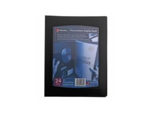Rexel A4 Presentation Display Book – 24 Pockets [Ref: 17430BK]