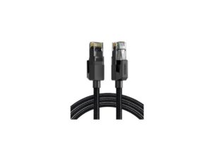 UGREEN Ethernet Cable Cat 6 1M Braided Network Cable 1Gbps High Speed Internet Cable Shielded LAN Cable RJ45 Connector