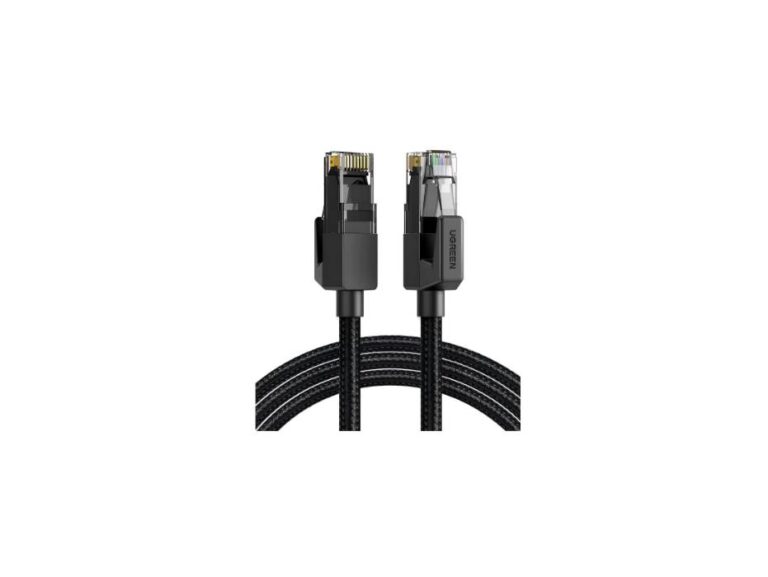 UGREEN Ethernet Cable Cat 6 1M Braided Network Cable 1Gbps High Speed Internet Cable Shielded LAN Cable RJ45 Connector
