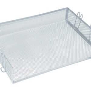 FIS Wire Mesh Trays Single Tray, Silver Color, Suitable for A4 Documents (FSOTDS060)